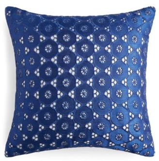 Sky Eyelet Decorative Pillow, 16" x 16" - 100% Exclusive