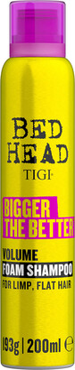 Tigi Bed Head Bigger The Better Volume Foam Shampoo for Fine Hair 200ml