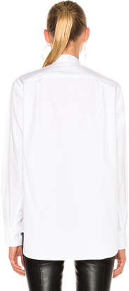 Victoria Beckham Cotton Shirting Grandad Shirt