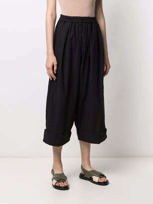 Toogood Cropped Wide-Leg Trousers
