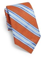 Thumbnail for your product : Saks Fifth Avenue Maui Striped Silk Tie