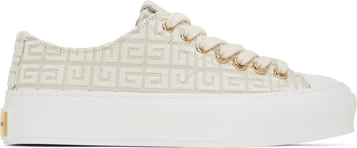 Givenchy Women's Beige Sneakers & Athletic Shoes | ShopStyle