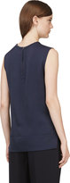 Thumbnail for your product : Helmut Lang Navy Hexa Burn Out Top