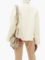 Thumbnail for your product : Chloé Festive Cropped Wool-blend Jacket - Ivory
