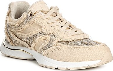 Michael Kors Riley Canvas Lace Up Sneakers