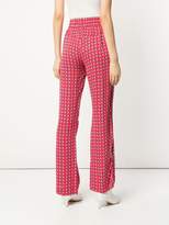 Thumbnail for your product : Baum und Pferdgarten pearly pills print trousers