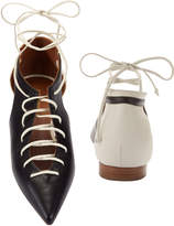 Thumbnail for your product : Malone Souliers Montana Lace-Up Flats