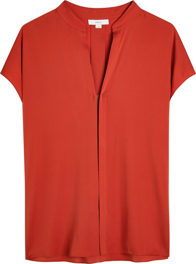 Vince Stretch-silk Blouse