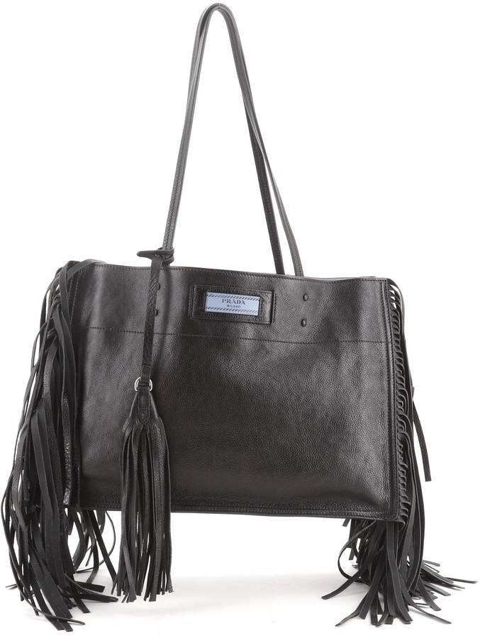 prada fringe bag