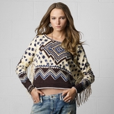 Thumbnail for your product : Denim & Supply Ralph Lauren Fringe Terry Top