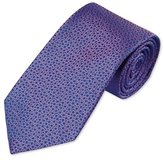 Thumbnail for your product : Charles Tyrwhitt Handmade pink daisy tie