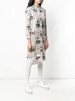 Thumbnail for your product : Thom Browne Tricolor Long Sleeve Shirtdress