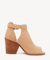 Thumbnail for your product : Sole Society Women's Caprica Peep Toe Sandals Burning Sand Size 5 STAMPED SUEDE From