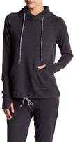 Thumbnail for your product : Betsey Johnson Rib Trim Crop Hoodie
