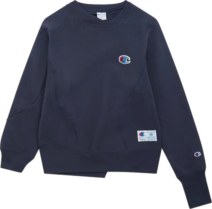 Undercover x Champion patchwork crew-neck sweatshirt