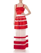 Thumbnail for your product : Temperley London Red Satin Freya Ribbon Dress