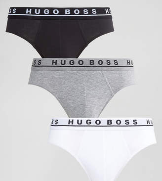 BOSS Black By Hugo Briefs 3 Pack In Multi