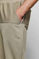 Thumbnail for your product : boohoo Reverse Panel Drop Crotch Joggers