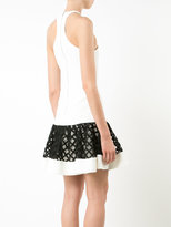 Thumbnail for your product : David Koma sleeveless lattice panel dress