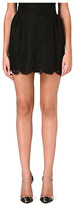 Thumbnail for your product : Valentino Lace-detail mini skirt, Adult, Size: 12, Black