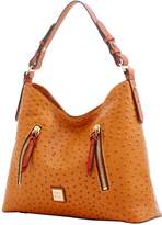 Thumbnail for your product : Dooney & Bourke Ostrich Cooper Hobo