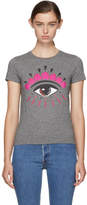 Kenzo - T-shirt gris Eye 