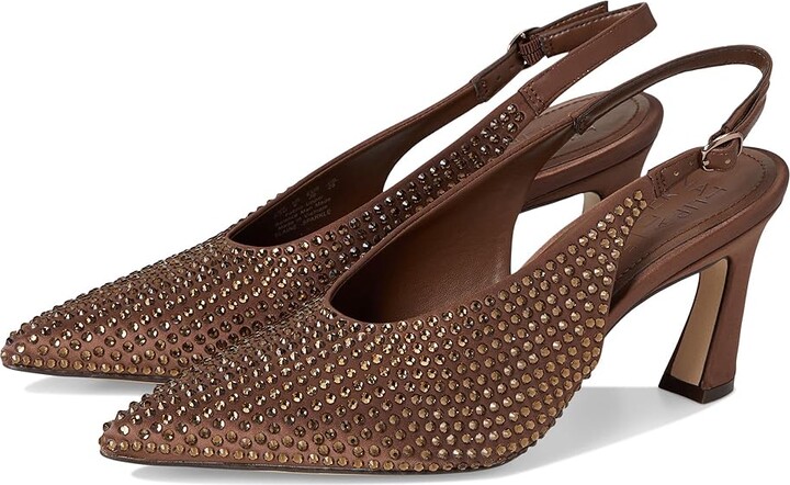 Naturalizer 27 Edit Elaine Women's Shoes Cocoa Brown Sparkle Satin
