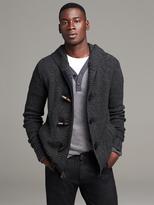 Thumbnail for your product : Banana Republic Heritage Cable-Knit Hooded Sweater Jacket