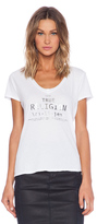 Thumbnail for your product : True Religion Relaxed V Neck Tee