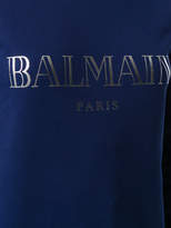 Thumbnail for your product : Balmain longsleeved logo sweatshirt