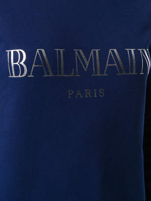 Balmain longsleeved logo sweatshirt