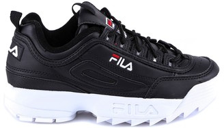 fila black shoes womens