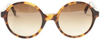 L'Wren Scott Brown Plastic Sunglasses
