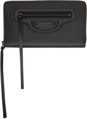 balenciaga classic continental wallet