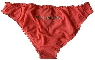 Lover Knickers In Tulle "Self Love Club" Coral - ShopStyle Lingerie