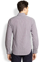 Thumbnail for your product : Saks Fifth Avenue Modern-Fit Gingham Plaid Sportshirt