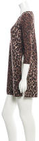 Thumbnail for your product : Dolce & Gabbana Leopard Print Mini Dress