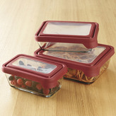 Thumbnail for your product : Anchor Hocking TrueSeal Rectangle Glass Storage Set, 6-Piece