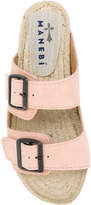 Thumbnail for your product : Manebi belted style slippers