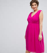 Thumbnail for your product : ASOS Curve Midi Dress With Pleat Detail