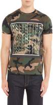 Thumbnail for your product : Valentino Camo Logo T-Shirt