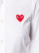 Thumbnail for your product : Comme des Garçons PLAY Embroidered Heart Shirt