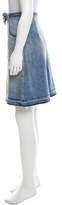 Thumbnail for your product : Sea Denim Knee-Length Skirt