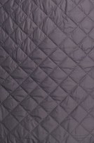 Thumbnail for your product : Steve Madden Faux Leather Trim Quilted Walking Coat with Removable Hood