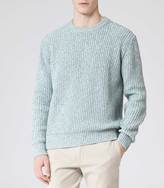 Thumbnail for your product : Admiral HEAVYWEIGHT RIBBED JUMPER MINT