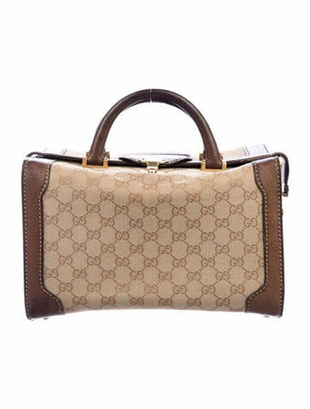 Gucci Vintage GG Canvas Vanity Case Brown ShopStyle