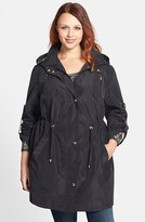 Thumbnail for your product : Gallery Iridescent Anorak (Plus Size)