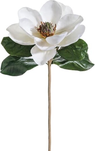 Allstate White Magnolia Bloom Pick