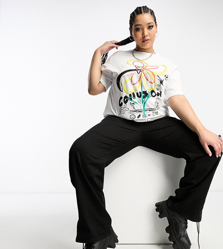 Collusion Women's White T-shirts | ShopStyle UK