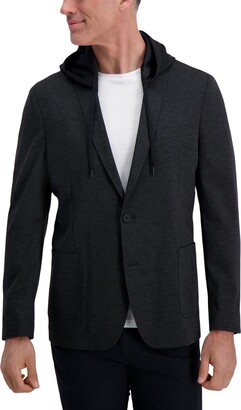 Haggar mens Men's Smart WashÂ™ Performance & Jackets Casual Blazer